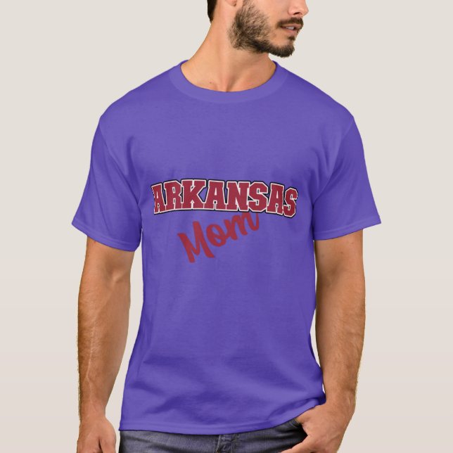 Arkansas Mamma Oversized T Shirt (Framsida)