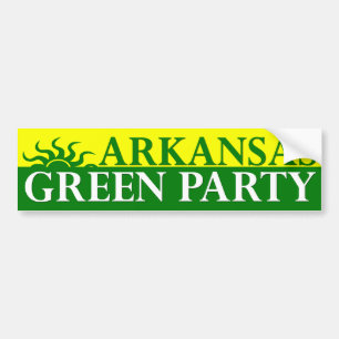Arkansas Miljöpartietbildekal Bildekal