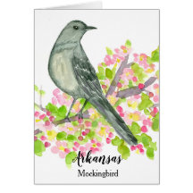 Arkansas Mockingbird Blank