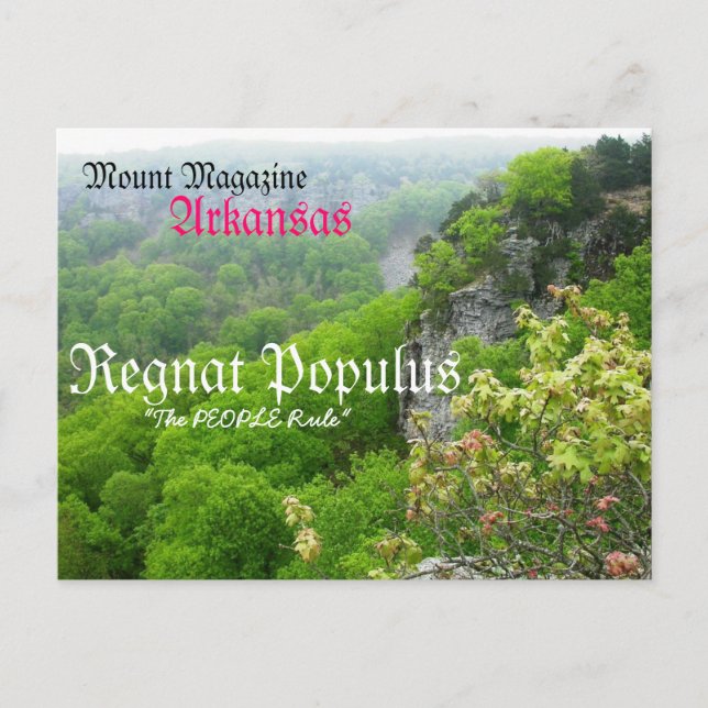 Arkansas/monteringstidskriftvykort Vykort (Framsida)