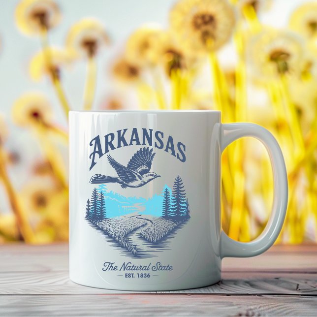Arkansas – Nature’s Playground Kaffemugg (Skapare uppladdad)
