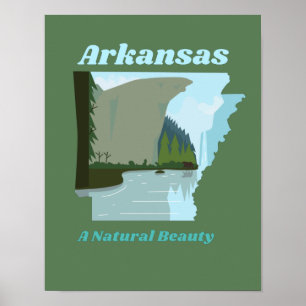 Arkansas: Naturlig skönhet Poster