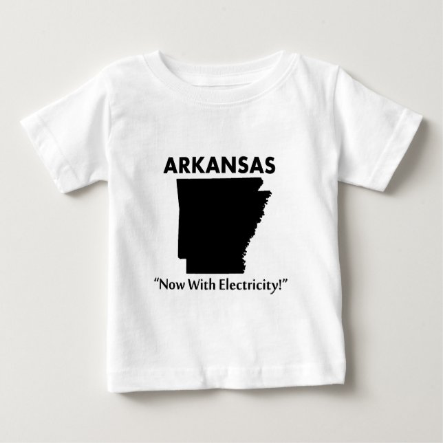 Arkansas - Nu Med Elektricitet Tee Shirt (Framsida)