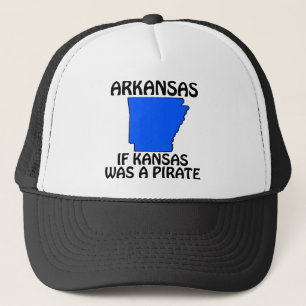 Arkansas - Om Kansas Var En Pirat Truckerkeps