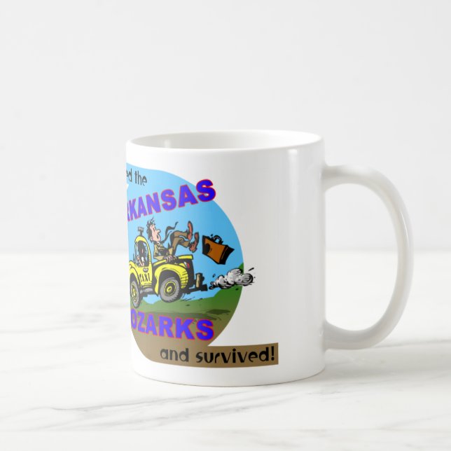 Arkansas/Ozark besökare/överlevande Kaffemugg (Höger)