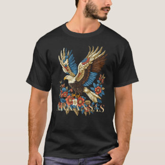 Arkansas Pride Eagle Design T Shirt