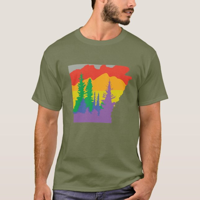 Arkansas pride t shirt (Framsida)