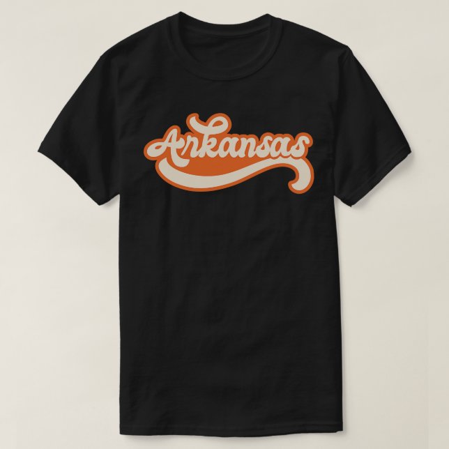 Arkansas Retro TShirt 1 T Shirt (Design framsida)