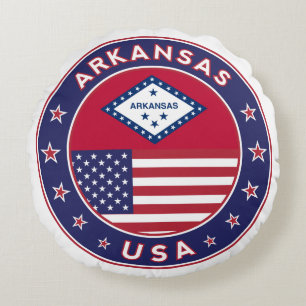 Arkansas Rund Kudde