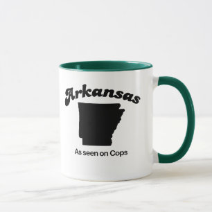 Arkansas - som sett på snutar mugg