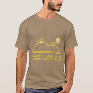 Arkansas Souvenir Vandring Berg Ställningar Vintag T Shirt
