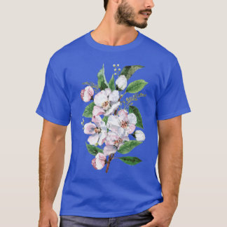 Arkansas State Apple Blossom Blomvatten Färgrik Va T Shirt