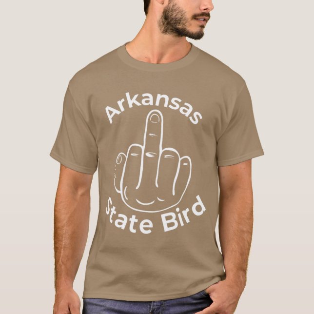 Arkansas State Bird T Shirt (Framsida)