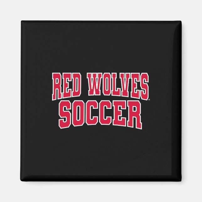 Arkansas State Red Wolves A-state Fotboll Ncaa Ast Magnet (Framsidan)
