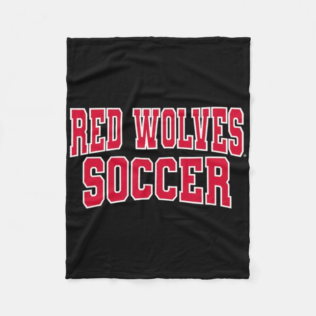 Arkansas State Red Wolves A-state Soccer Ncaa Asta Fleecefilt (Framsidan)