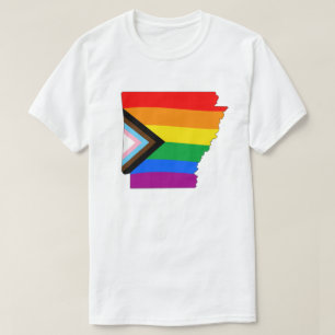 Arkansas State Stolthet HBTQ Framsteg Stolthet T Shirt