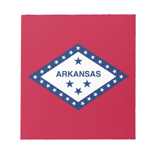 Arkansas Statlig flagga Anteckningsblock (Framsida)