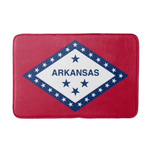 Arkansas Statlig flagga Badrumsmatta