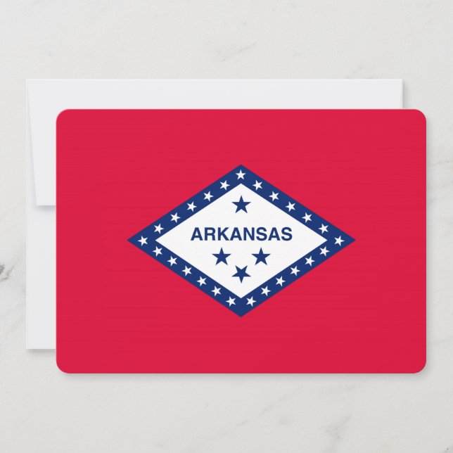 Arkansas Statlig flagga Design (Framsida)