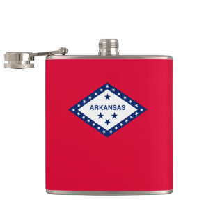 Arkansas Statlig flagga Design Fickplunta