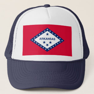 Arkansas Statlig flagga Design Keps