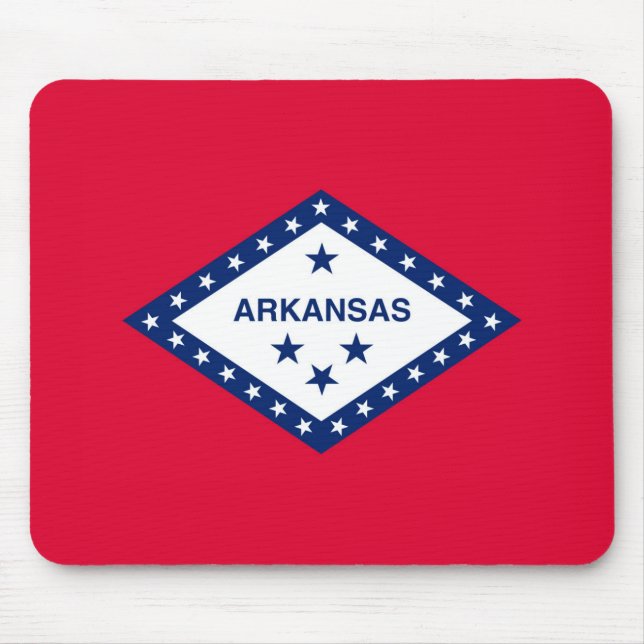 Arkansas Statlig flagga Design Musmatta (Framsidan)
