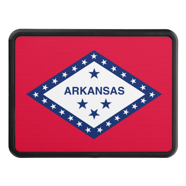 Arkansas Statlig flagga Design Skydd För Dragkrok (Framsidan)