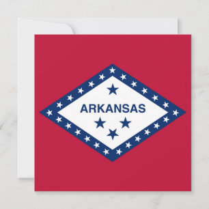 Arkansas Statlig flagga Inbjudningar