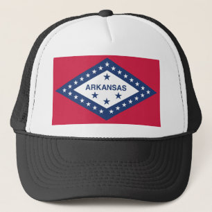 Arkansas statlig flagga keps