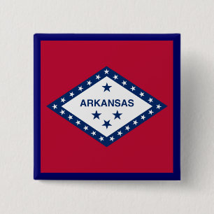 Arkansas Statlig flagga Knapp