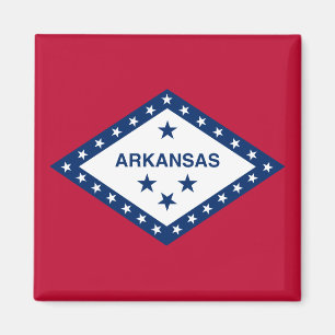 Arkansas Statlig flagga Magnet
