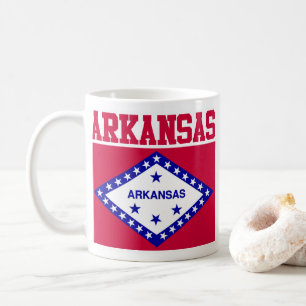 Arkansas Statlig flagga Mugg