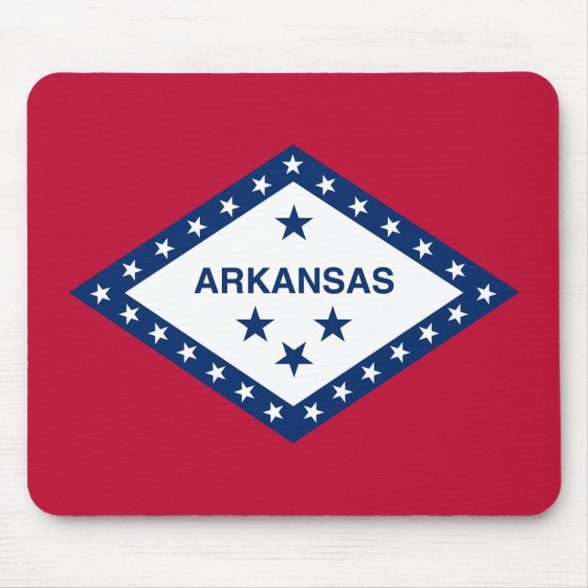 Arkansas Statlig flagga Musmatta (Framsidan)