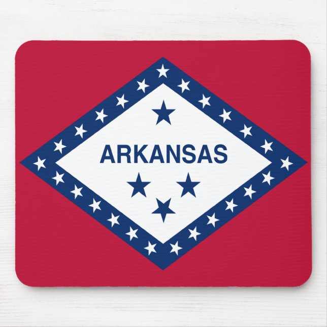 Arkansas Statlig flagga Musmatta (Framsidan)