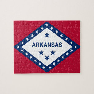 Arkansas Statlig flagga Pussel