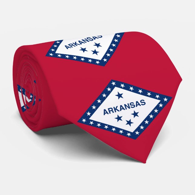 Arkansas Statlig flagga Slips (Rullad)