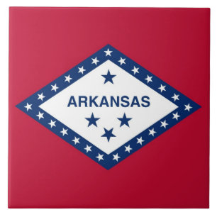 Arkansas Statlig flagga Tile Kakelplatta