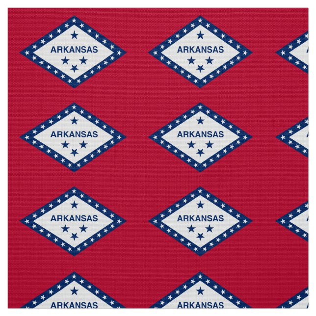 Arkansas Statlig flagga Tyg (Provkarta)