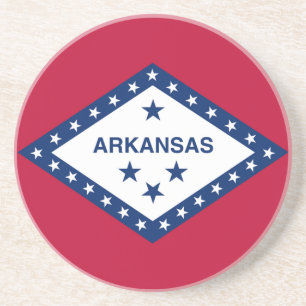 Arkansas Statlig flagga Underlägg Sandsten