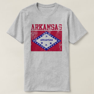 Arkansas statlig flaggaT-tröja Tee