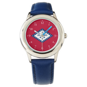 Arkansas statsflagga armbandsur