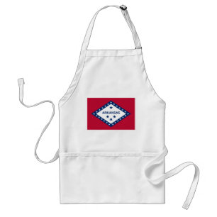 Arkansas statsflagga förkläde