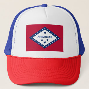 Arkansas statsflagga keps