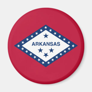 Arkansas statsflagga magnet