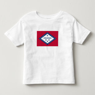 Arkansas statsflagga t shirt