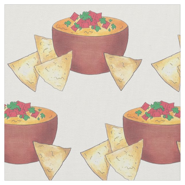 Arkansas Stil Cheese Dip Nacho Chip Foodie Snack Tyg (Närbild)