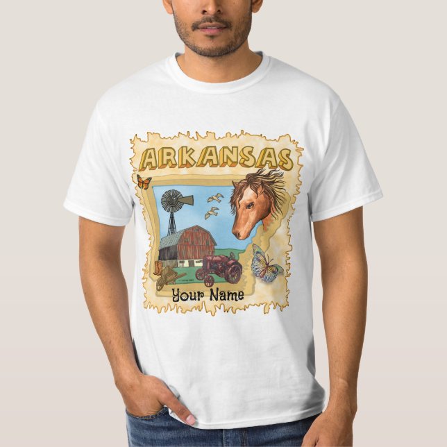 Arkansas T Shirt (Framsida)