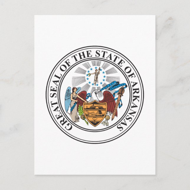 Arkansas-tecken Vykort (Framsida)