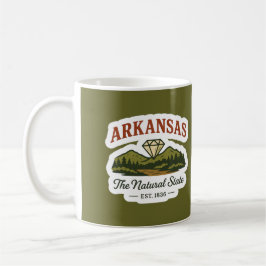 Arkansas - The Natural State Mug Kaffemugg