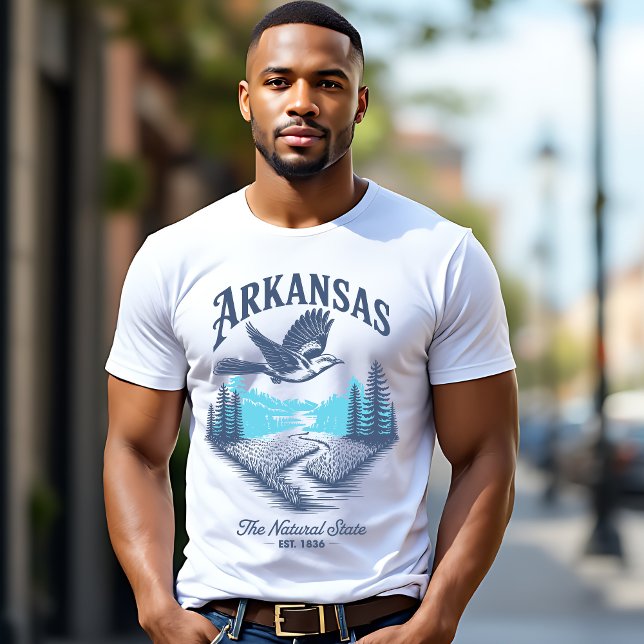 Arkansas The Natural State T Shirt (Skapare uppladdad)
